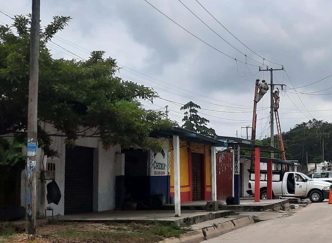 Conflictos entre CFE y comerciantes de Las Choapas por cortes de energía sin adeudo