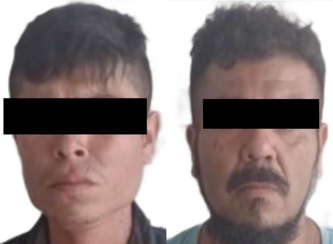 Detienen a dos sujetos con dosis de droga en Minatitlán