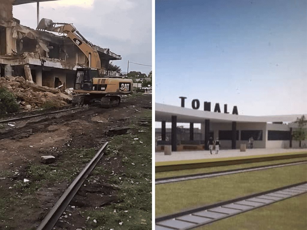 Tren Transístmico en Coatzacoalcos: el antes y el después de las obras