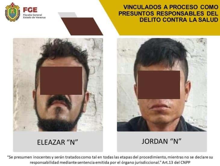 Par de presuntos narcomenudistas detenidos en Minatitlán fueron vinculados a proceso