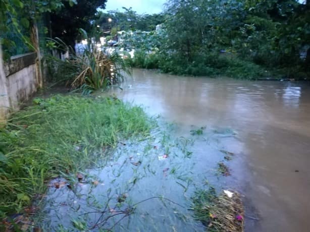 Aguaceros desbordan arroyos y dejan a 137 familias damnificadas en Cosoleacaque