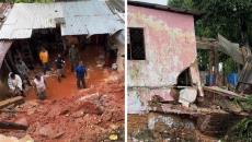 Onda tropical número 17 deja destrozos en hogares de Jáltipan; Comisión Municipal en alerta