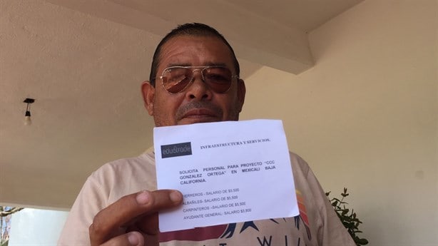 En villa Allende reclutan a trabajadores para construcción de termoeléctrica de Mexicali | VIDEO