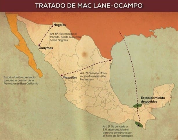 El Istmo casi fue territorio de Estados Unidos: el tratado que Benito Juárez estuvo a punto de firmar