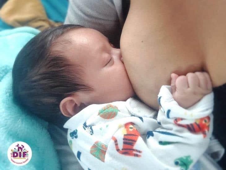 DIF Coatzacoalcos promueve la lactancia materna exclusiva