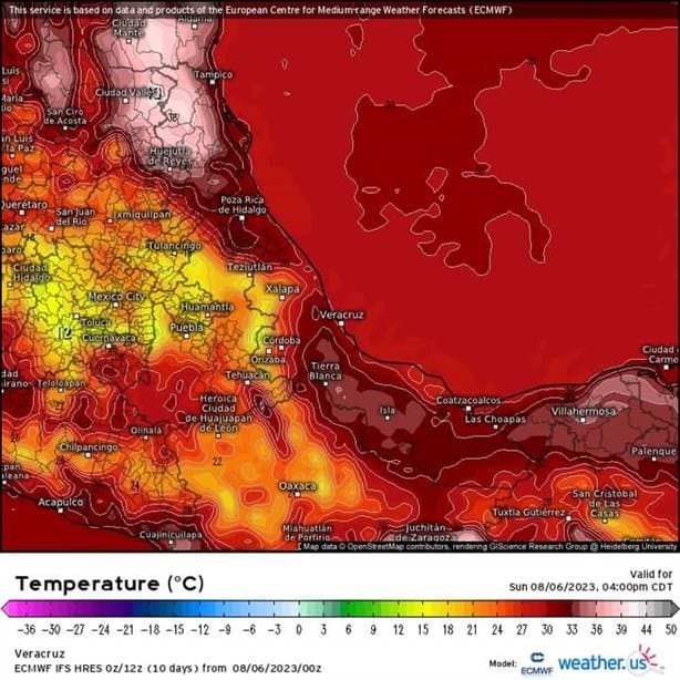 Viene Onda Tropical 20 al sur de Veracruz ¿habrá lluvia o calor?