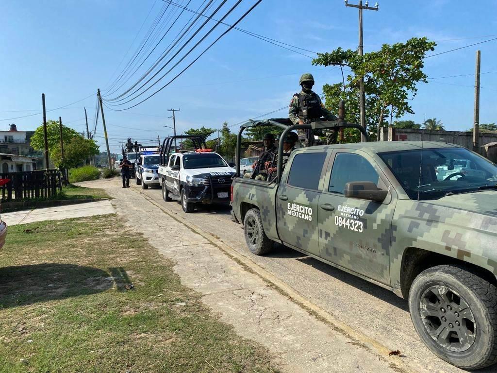 Asegura Sedena armas, drogra y 18 detenidos durante julio en Minatitlán