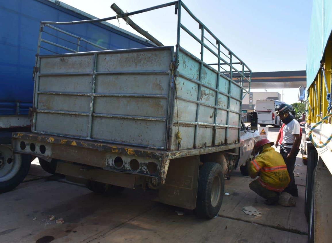 Fuga de gas en una camioneta provoca la movilización de cuerpos de emergencia