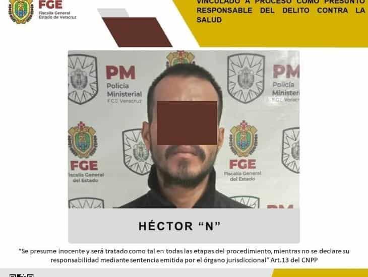 Sujeto detenido con droga en Coatzacoalcos fue vinculado a proceso