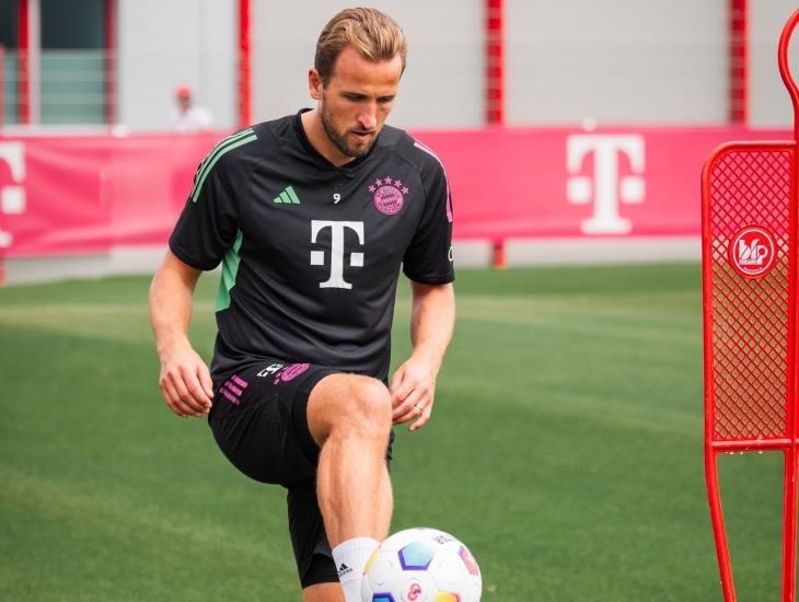 Harry Kane ya entrena con el Bayern Múnich