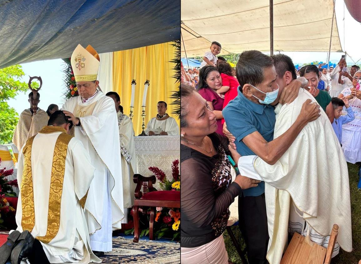 Don José pudo ver a su hijo convertirse en sacerdote