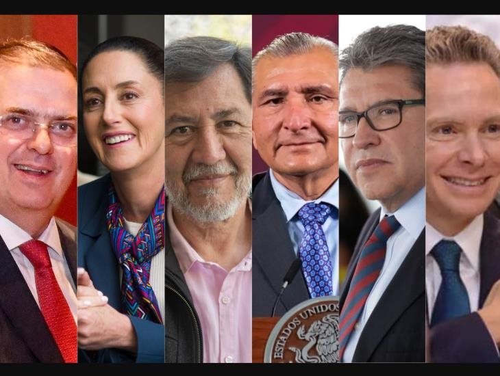 Aspirantes de Morena a la presidencia con amplia ventaja sobre opositores; ¿a quién prefieren más?