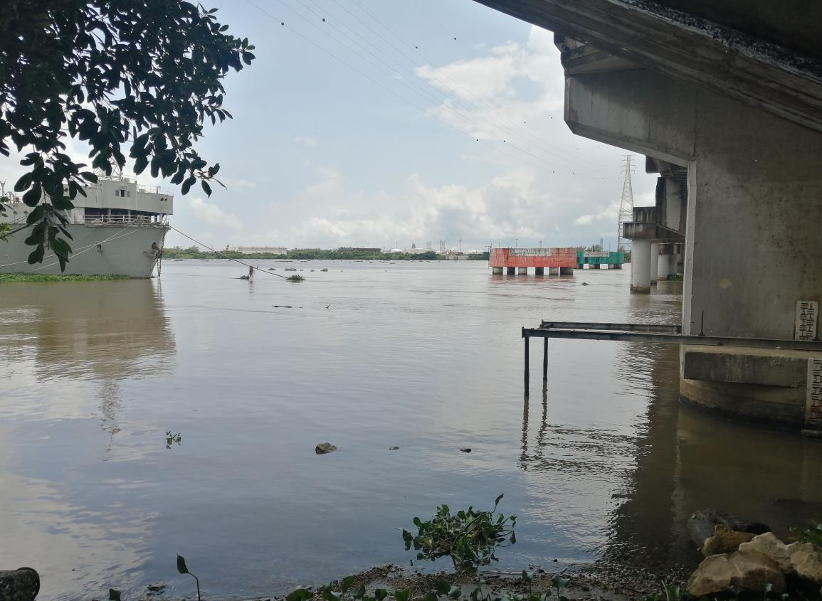 Protección Civil: ¿Sabes cuándo suben los niveles del río Coatzacoalcos?