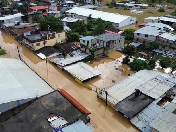 Municipios de Veracruz que fueron declarados zona de desastre por lluvias; Minatitlán entre los más afectados del sur