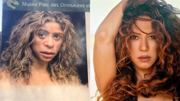 VIRAL: Neanderthal en museo luce idéntica a Shakira y usuarios se burlan