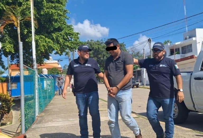 Ex empleado de ayuntamiento de Soteapan detenido por secuestro y asesinato de madre de funcionario