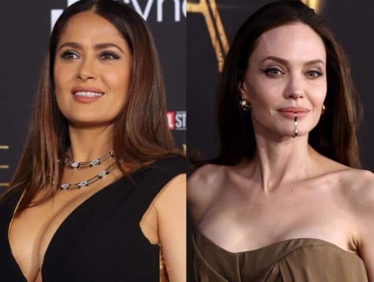 Salma Hayek y Angelina Jolie se reúnen con sus hijos en famoso restaurante de Los Ángeles l FOTOS