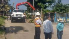 CFE continúa reemplazando transformadores, postes y cableado en Villa Allende