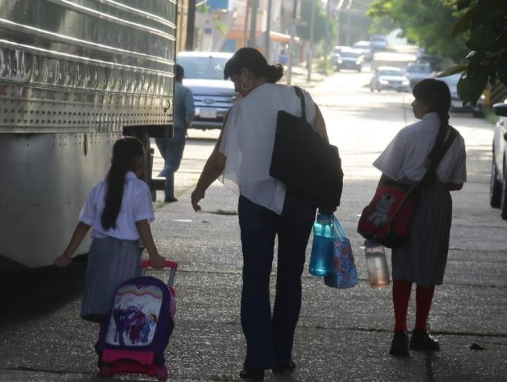 El regreso a clases en Veracruz