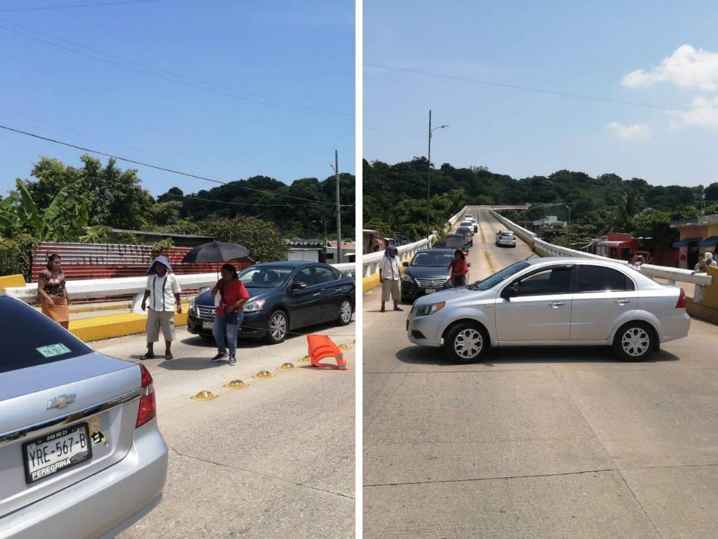 Bloquean puente de la Avenida Uno por falta de energía eléctrica; amagan con tomar la Juan Osorio | VIDEO