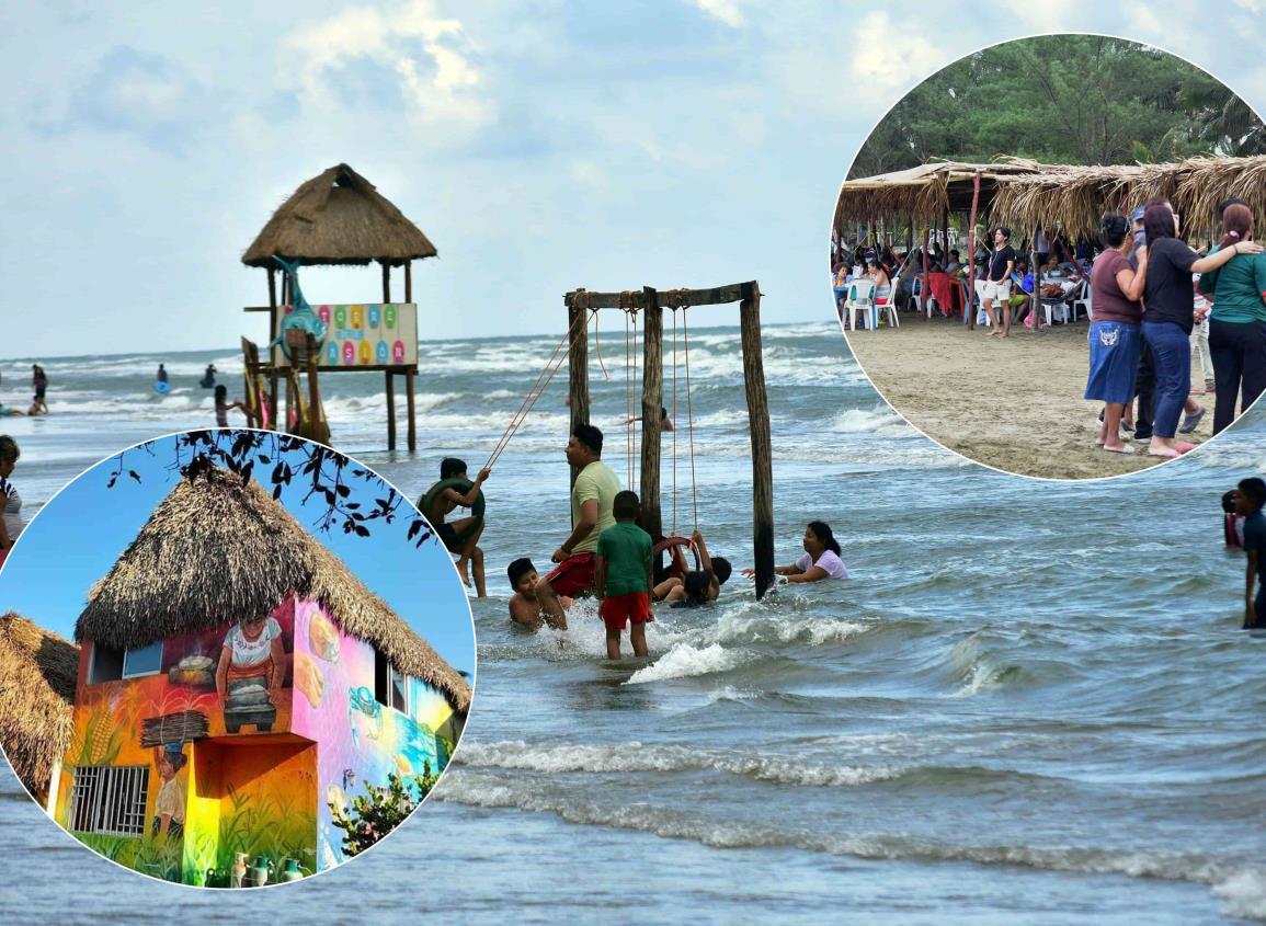 Jicacal, playa paradisiaca a minutos de Coatzacoalcos ¿Cómo llegar?