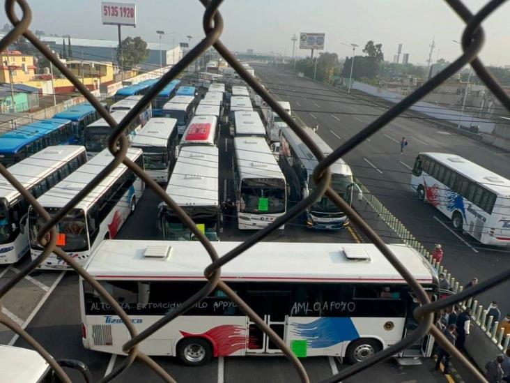 ¡Bloquean La México-Pachuca! Transportistas Exigen Mayor Seguridad