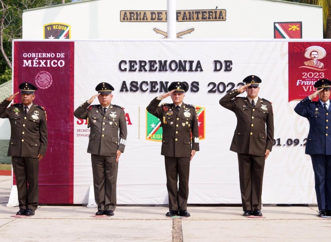 Cambio de mando en la 29ª Zona Militar de Minatitlán