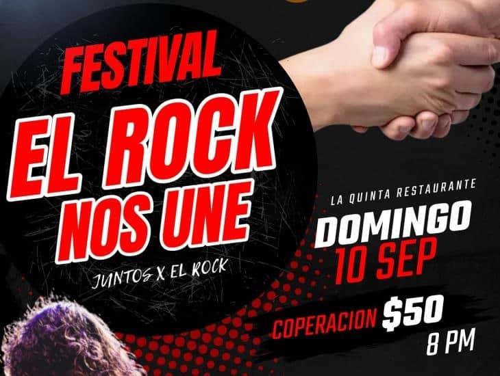 En apoyo a bajista, invitan a festival ‘El Rock nos Une’ en Coatzacoalcos