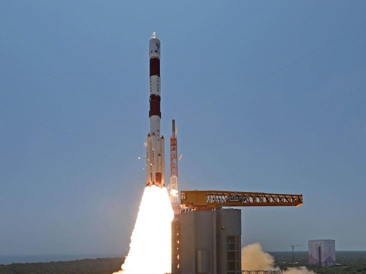 India lanza cohete para estudiar el Sol; buscan tener mayor impacto mundial | FOTOS