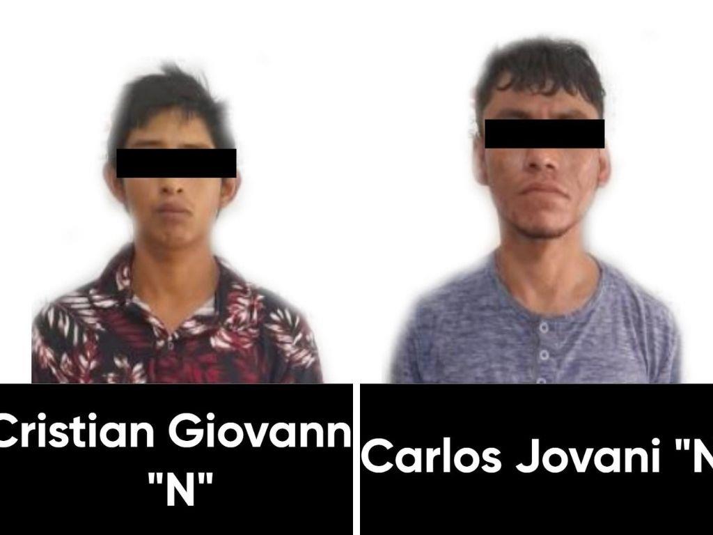 Detienen a dos sujetos con dosis de droga en Ciudad Olmeca