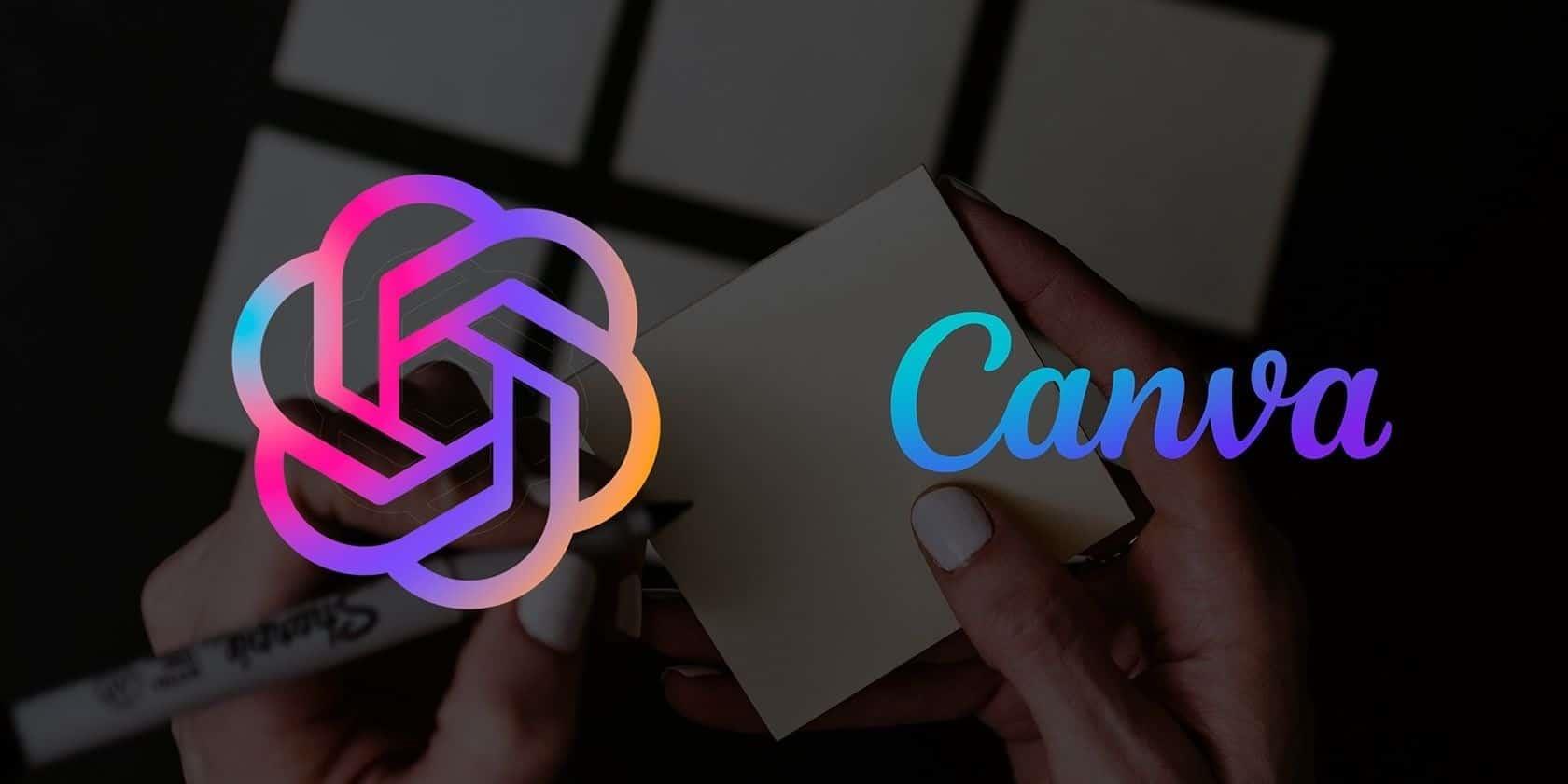 Ahora podrás usar ChatGPT con Canva para crear diseños desde cero