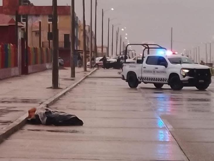 Abandonan cuerpo en bolsas negras en el Malecón de Coatzacoalcos