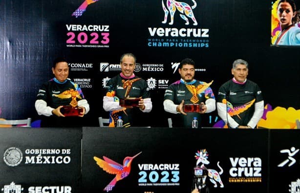 Presentan eventos Mundiales de TKD en Veracruz