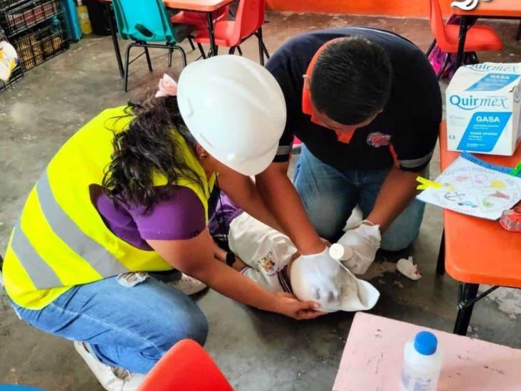 Simulacro Nacional 2023: participan Acayucan y la región | VIDEO