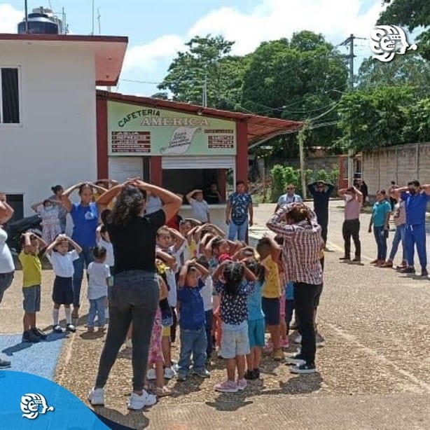 Simulacro Nacional 2023: participan Acayucan y la región | VIDEO