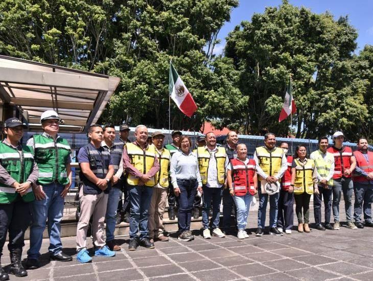 Se suma Congreso de Veracruz a Simulacro Nacional de Protección Civil