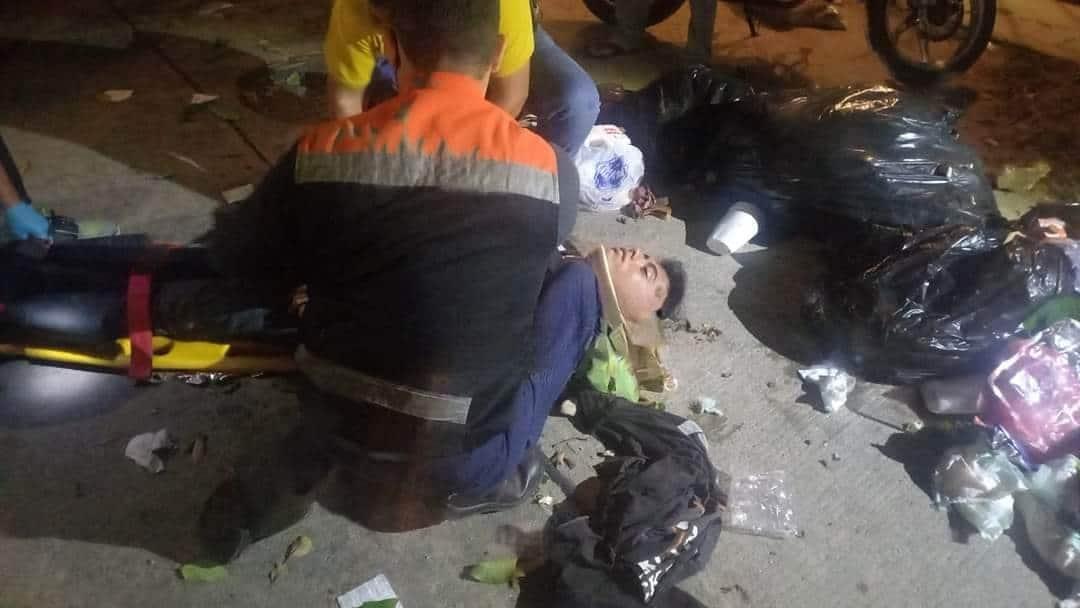 Trabajador municipal de Las Choapas sufre accidente durante jornada de trabajo
