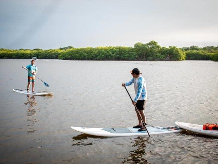Paddle Surf el deporte acuático que puedes practicar en Coatzacoalcos