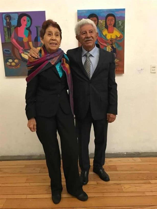 Embajada de Nicaragua reconoce al distinguido pintor, don Amado Brito