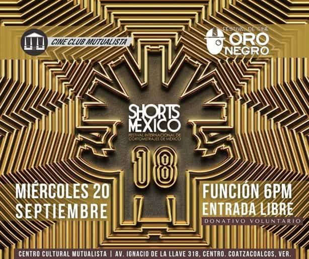 Coatzacoalcos será una de las sedes del Festival Shorts México