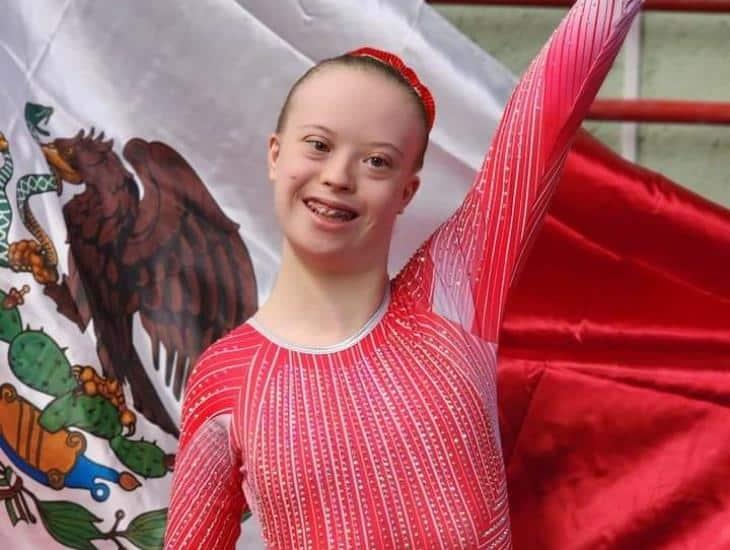 Bibi Wetzel, gimnasta de Coatzacoalcos es por cuarta ocasión campeona del mundo | VIDEO