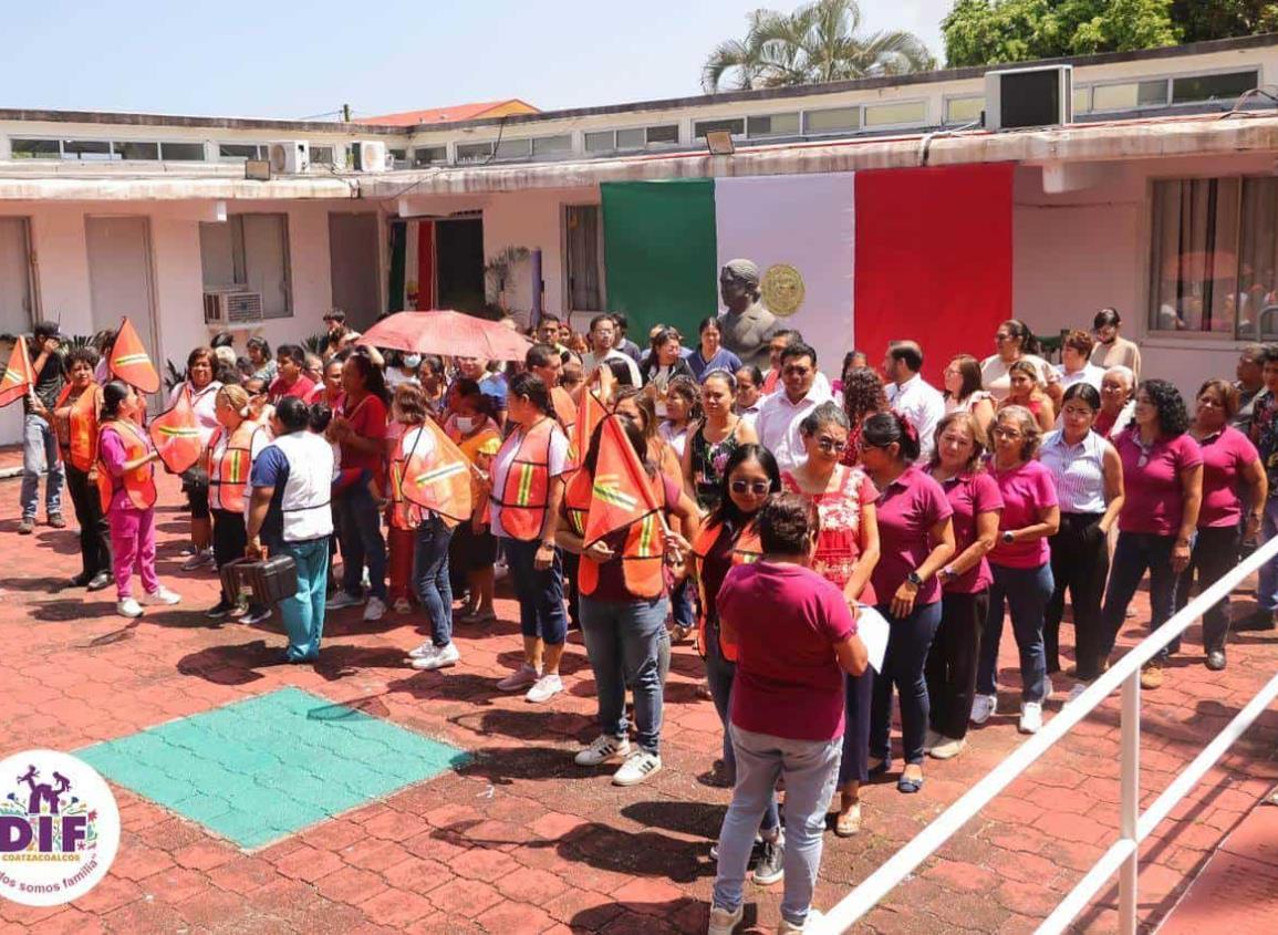 DIF Municipal Coatzacoalcos realiza simulacro en conmemoración del Día Nacional de Protección Civil