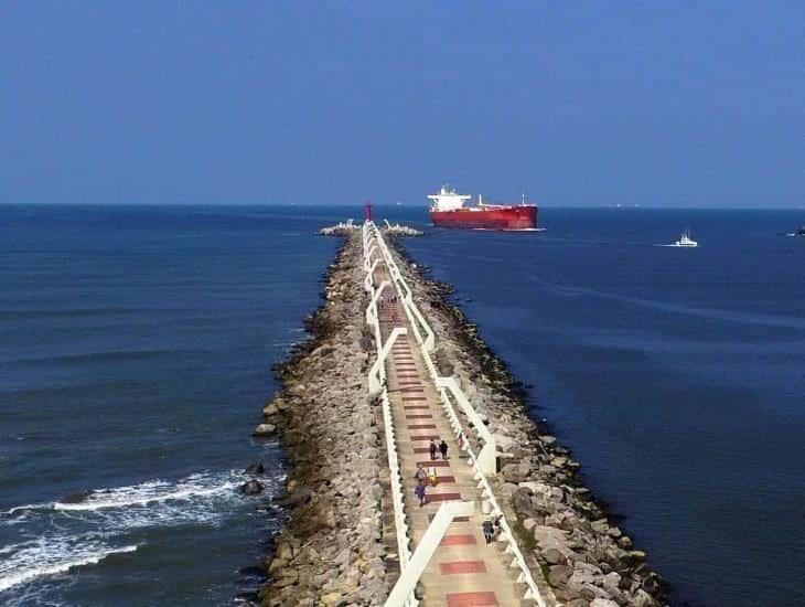 Esto mide el Paseo de las Escolleras en Coatzacoalcos