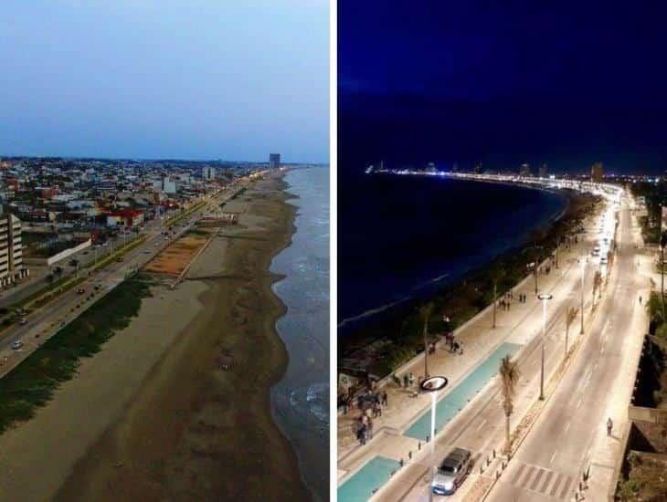 Malecón de Coatzacoalcos vs malecón de Mazatlán: ¿cuál es más grande?