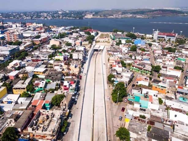 ¿A qué profundidad está el túnel Sumergido de Coatzacoalcos?