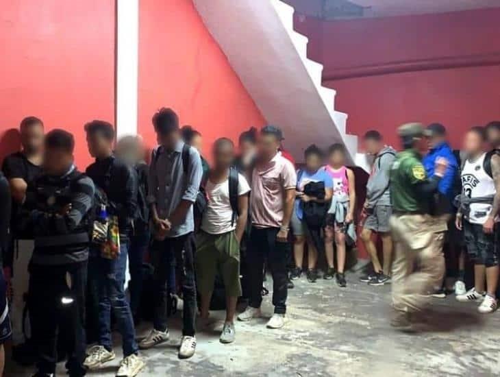 INM localizó a 133 migrantes en un hotel de Las Choapas