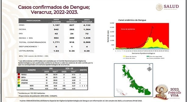 Se disparan 68.1% casos de dengue en Veracruz