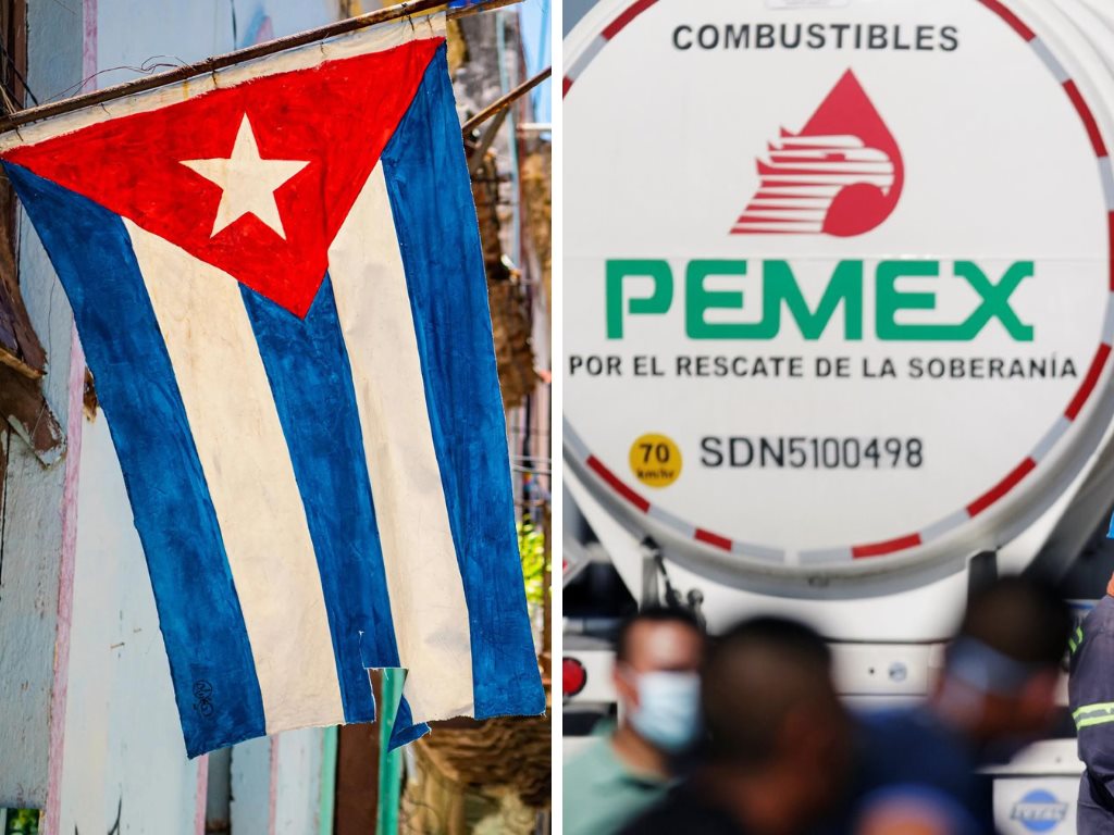 Ni sanción, ni cancelación de crédito, Pemex rechaza castigo por enviar petróleo a Cuba