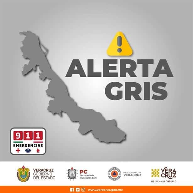 Alerta Gris por Frente Frío 5 en Veracruz; ¡A desempolvar las cobijas!