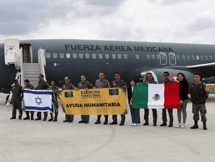 Sedena envía dos vuelos a Israel y saca a más de 270 mexicanos